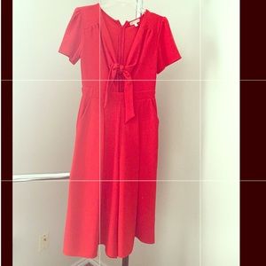 Red Gianni Bini jumpsuit